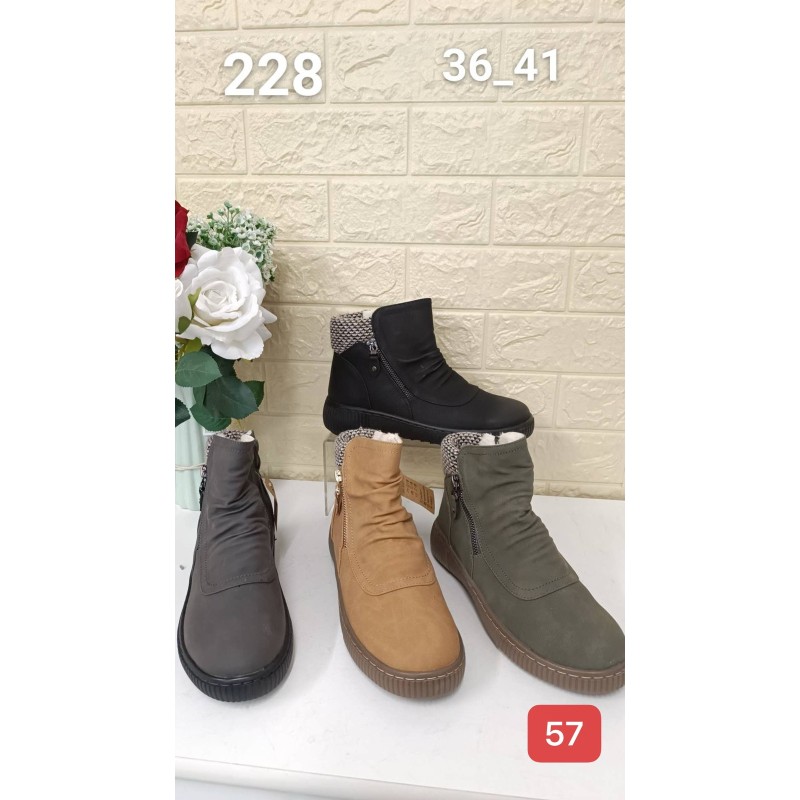 Buty Botki DAMSKIE(36-41,12par)