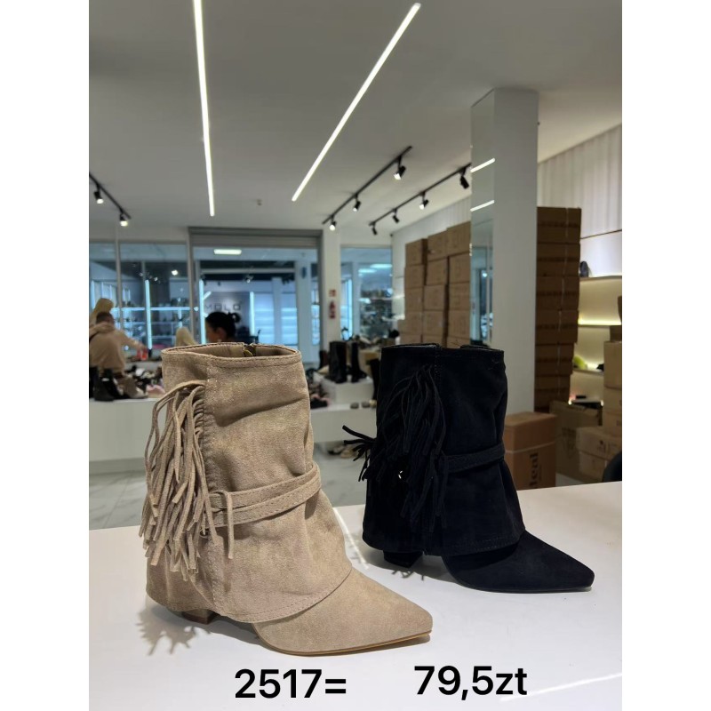 Buty Botki DAMSKIE(36-41,12par)