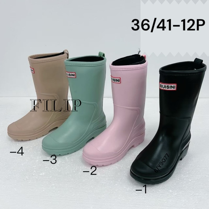 Buty Kalosze DAMSKIE(36-41,12par)