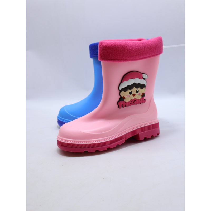 KALOSZE DZIECIĘCE .SIZE: 30-35 (16 PAR/PACZKA) KOLOR JAK NA ZDZIĘCIU