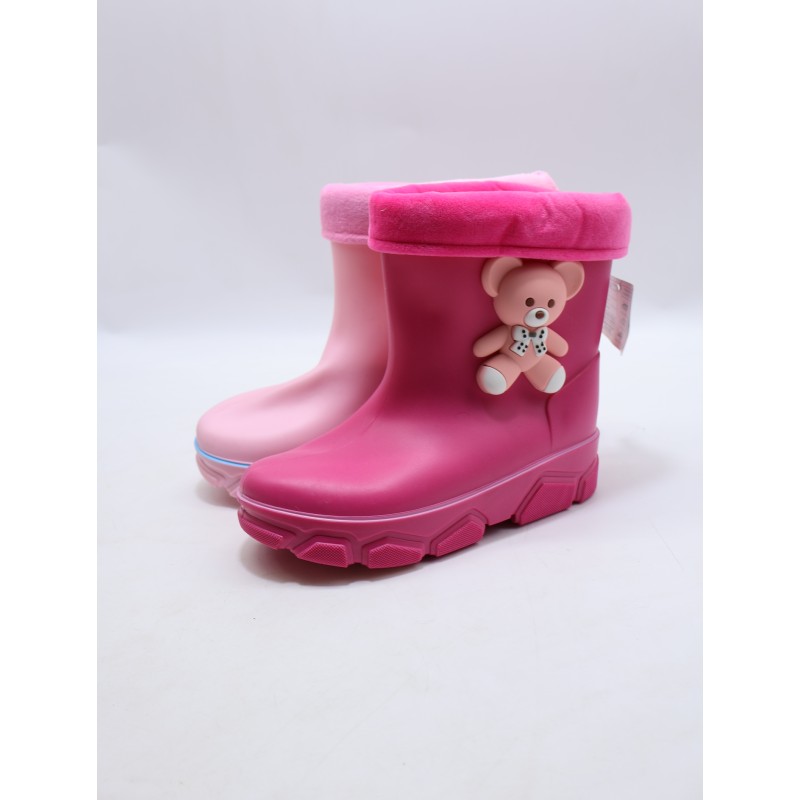 KALOSZE DZIECIĘCE .SIZE: 30-35 (16 PAR/PACZKA) KOLOR JAK NA ZDZIĘCIU