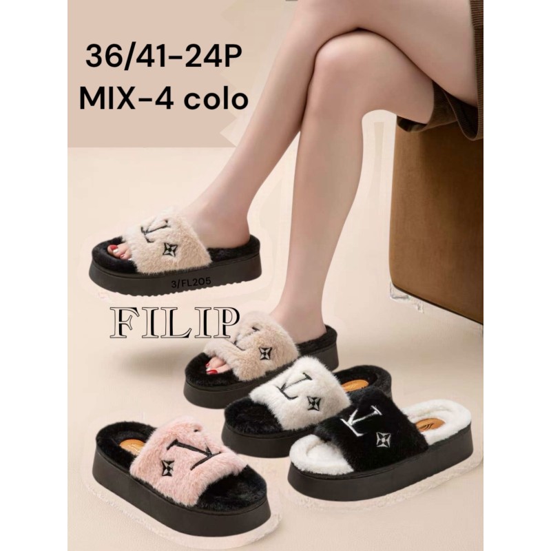 Buty Kapcie DAMSKIE(36-41,24par)