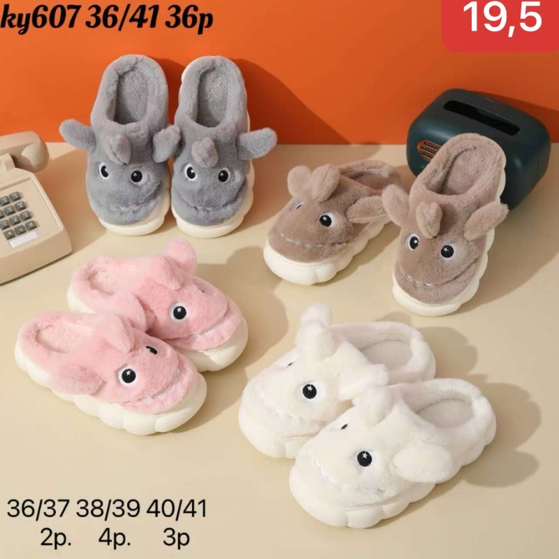 Buty Kapcie DAMSKIE (36-41,36par)