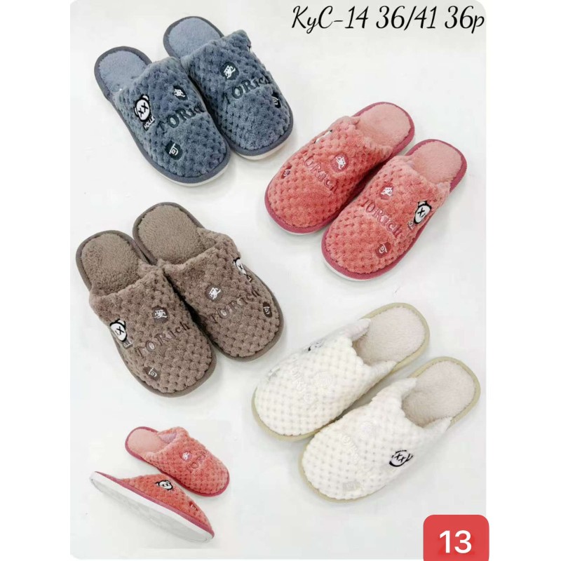 Buty Kapcie DAMSKIE (36-41,36par)