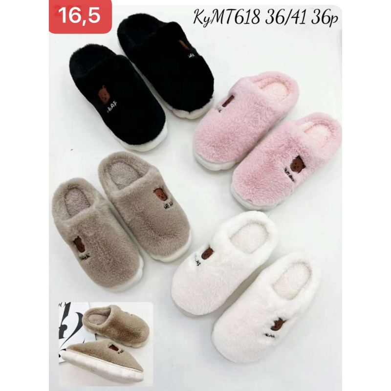 Buty Kapcie DAMSKIE (36-41,36par)
