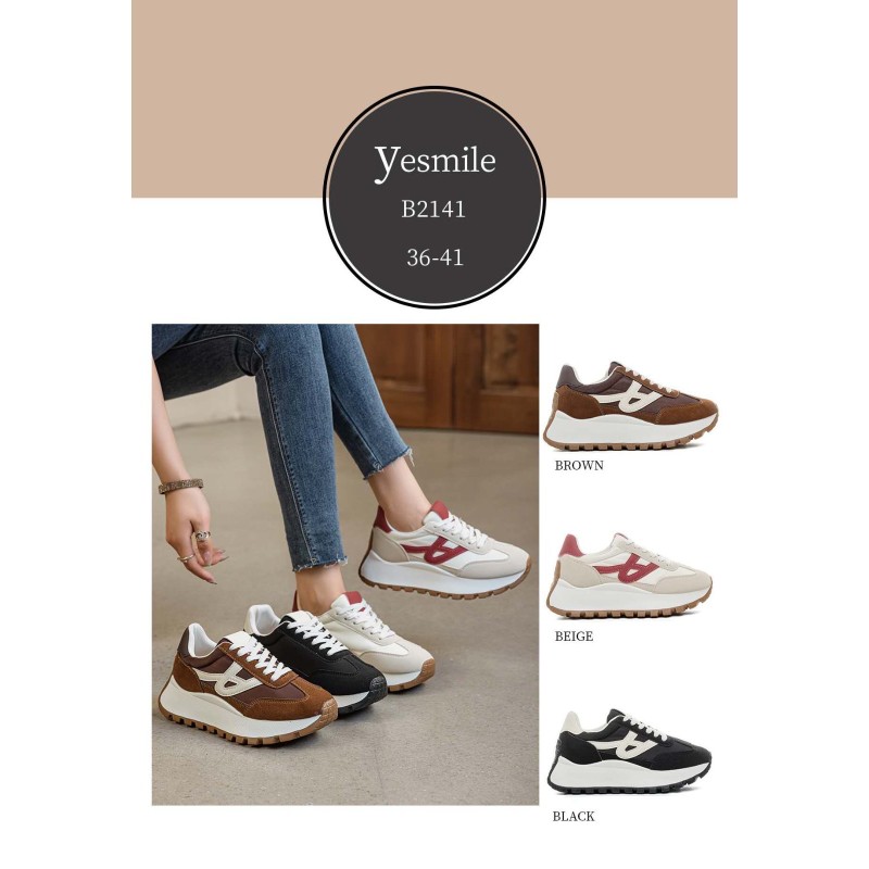Buty Sportowe DAMSKIE(36-41,12par)