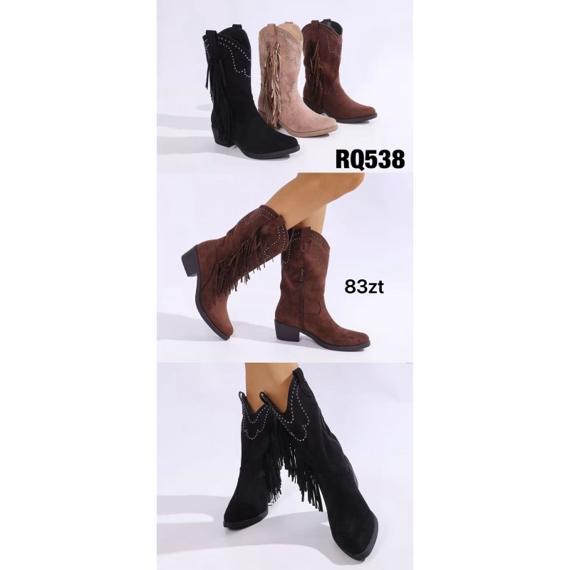 Buty Botki DAMSKIE(36-41,12par)