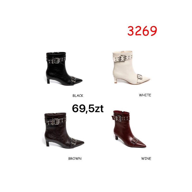 Buty Botki DAMSKIE(36-41,12par)