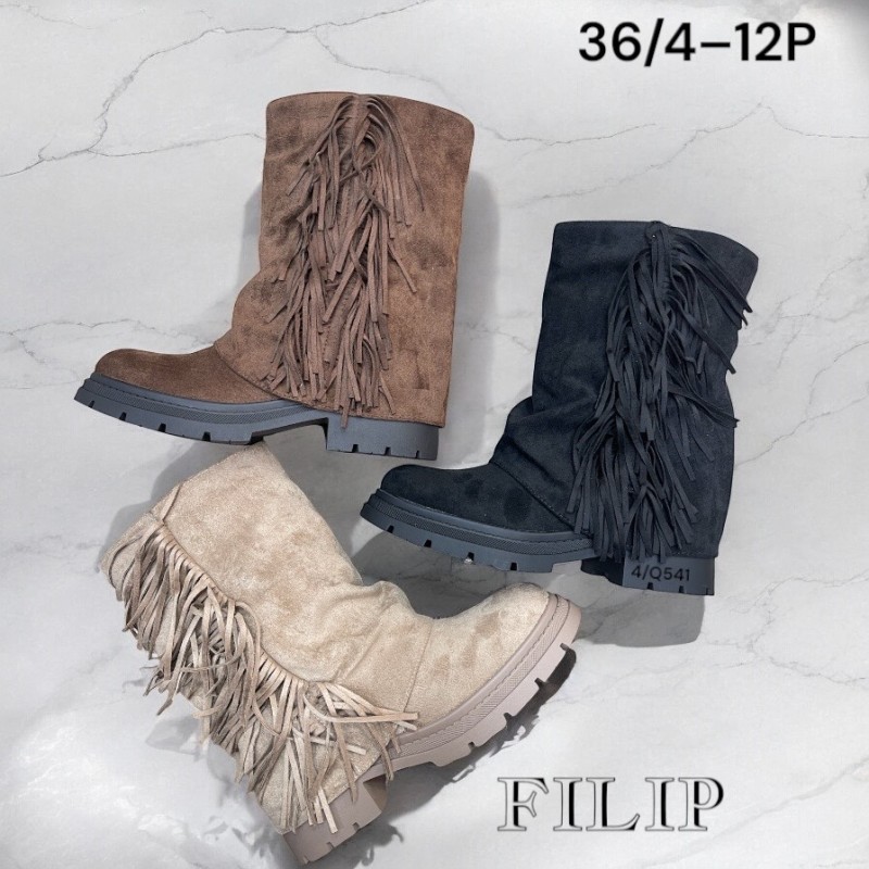 Buty Botki DAMSKIE (36-41,12par)