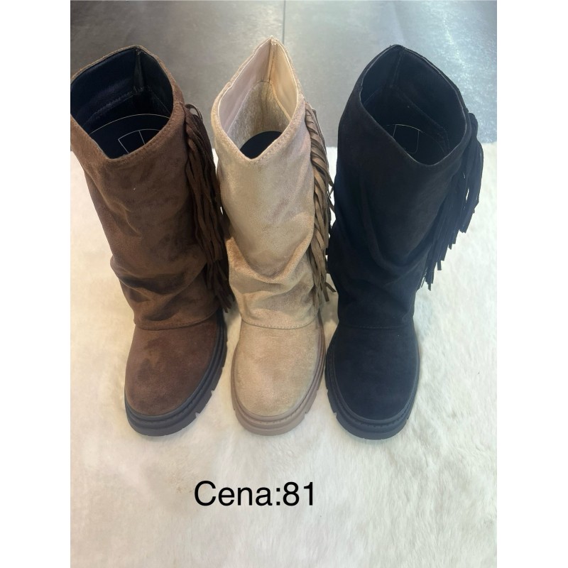 Buty Botki DAMSKIE (36-41,12par)