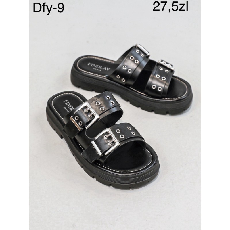 Buty Klapki Damskie (36-41,12par) Kolor Jak na zdzięciu