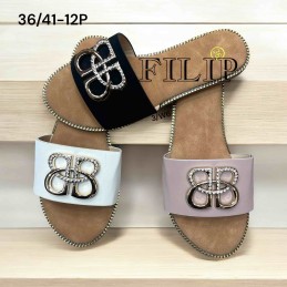Buty Klapki Damskie...