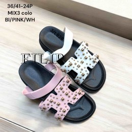 Buty Klapki Damskie...