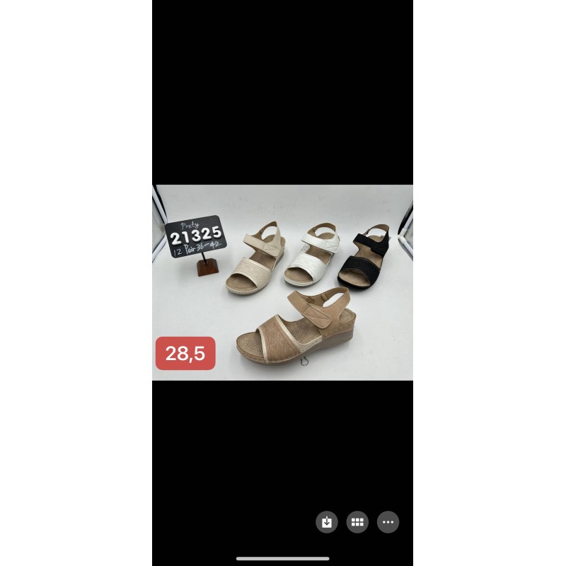 Buty Sandały Damskie (36-41,12par) Kolor Jak na zdzięciu