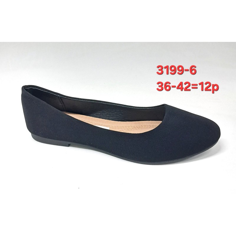 Buty Półbuty Damskie (36-41,12par)Kolor Jak na zdzięciu