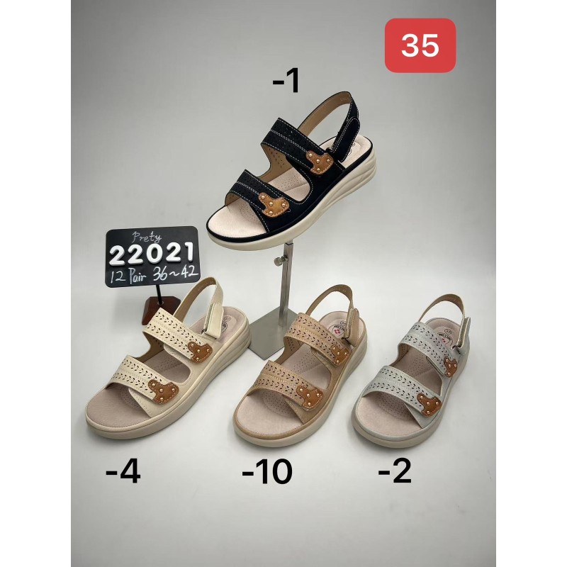 Buty Sandały Damskie (36-41,12par) Kolor Jak na zdzięciu