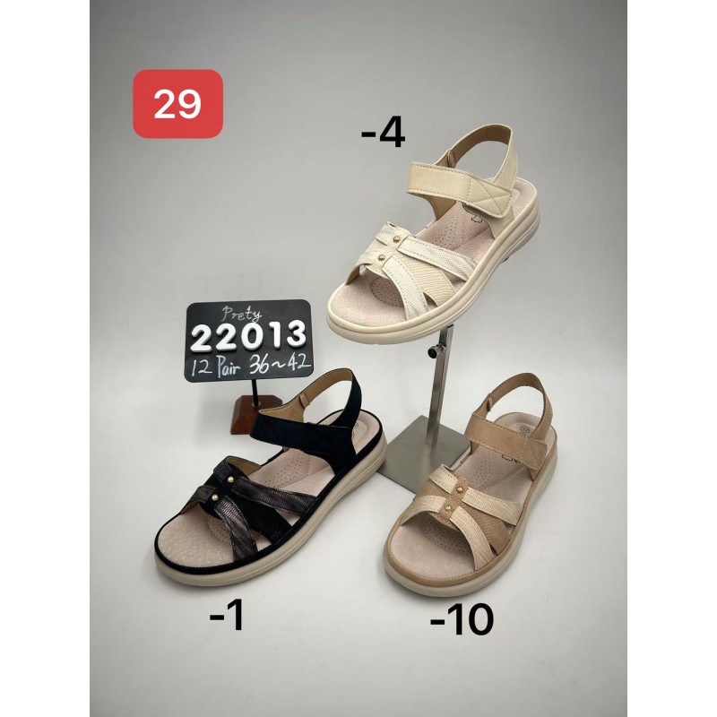Buty Sandały Damskie (36-41,12par) Kolor Jak na zdzięciu
