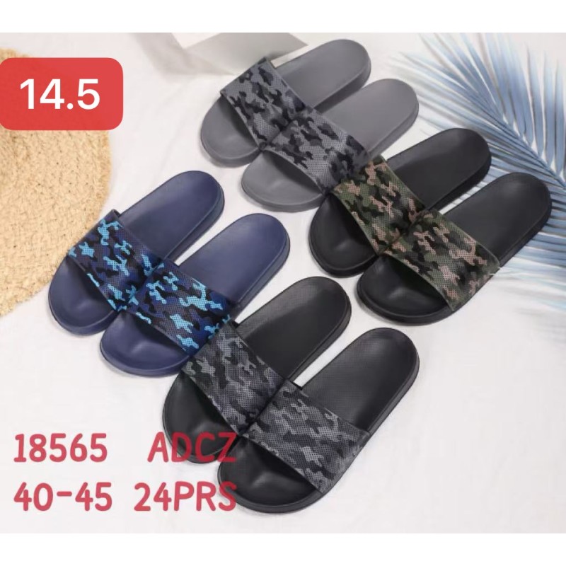 Buty Klapki Damskie (40-45,24par) Kolor Jak na zdzięciu