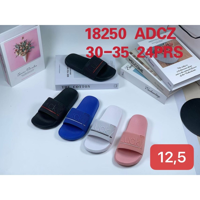 Buty Klapki Damskie (36-41,24par) Kolor Jak na zdzięciu