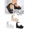 Buty Sandały Damskie (36-41,12par)  Kolor Jak na zdzięciu