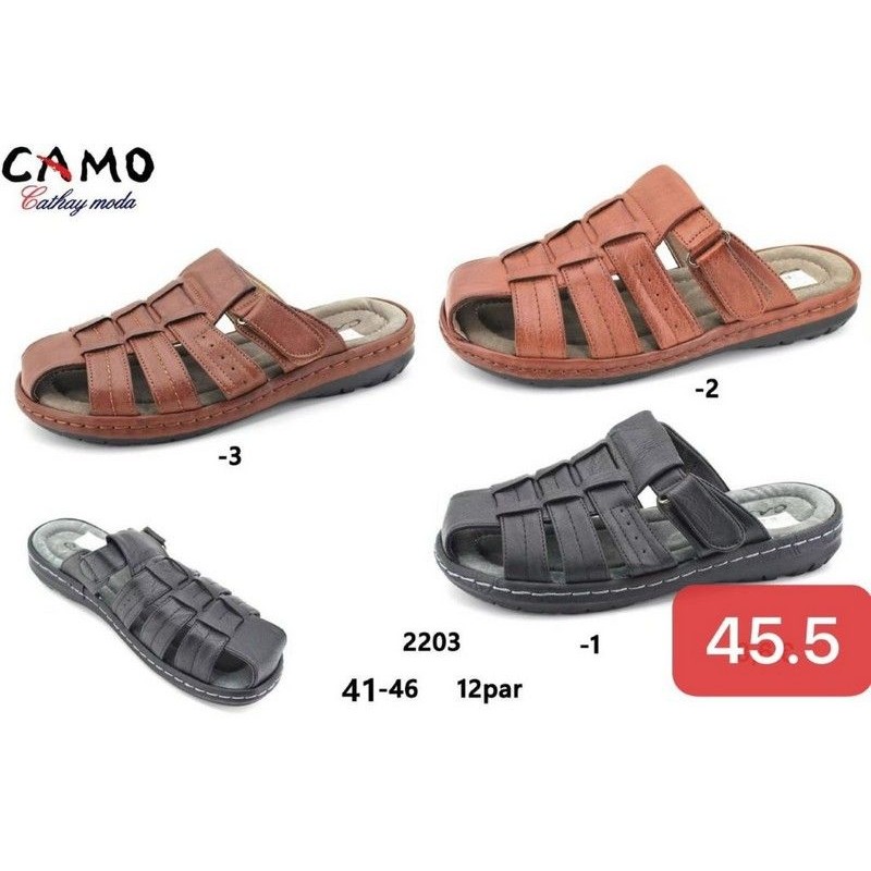 Buty Klapki MĘSKIE (41-46,12par) Kolor Jak na zdzięciu