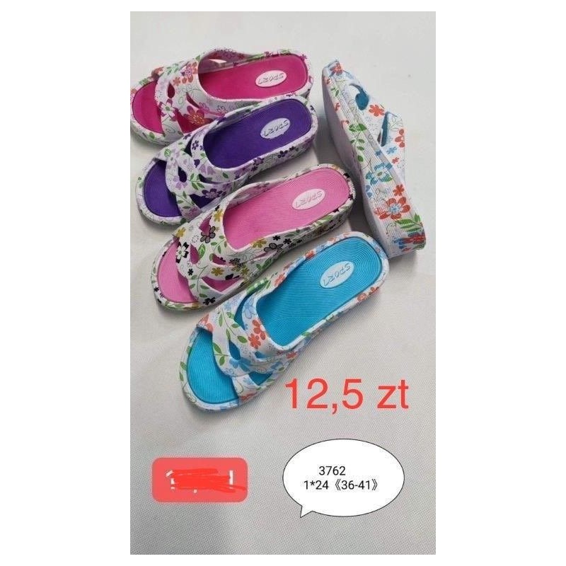 Buty Klapki Damskie (36-41,24par) Kolor Jak na zdzięciu