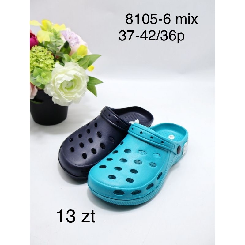Buty Klapki Damskie (37-42, 36par) Kolor Jak na zdzięciu