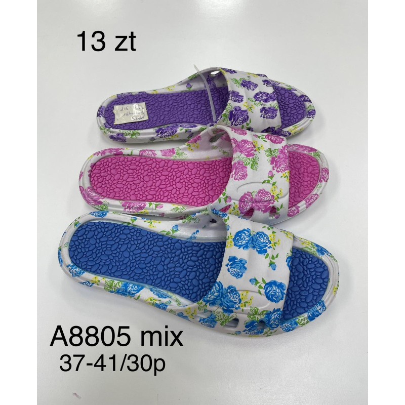 Buty Klapki Damskie (37-41, 24par) Kolor Jak na zdzięciu