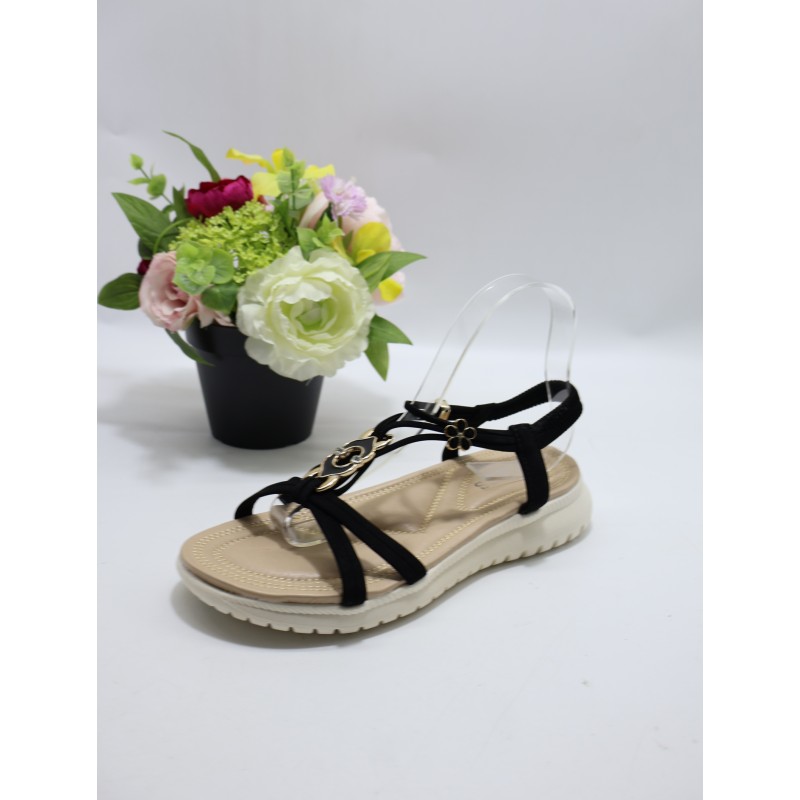 SANDAŁY DAMSKIE : size 36/41 ( 12 par/paczka ). Kolor jak na zdzięciu