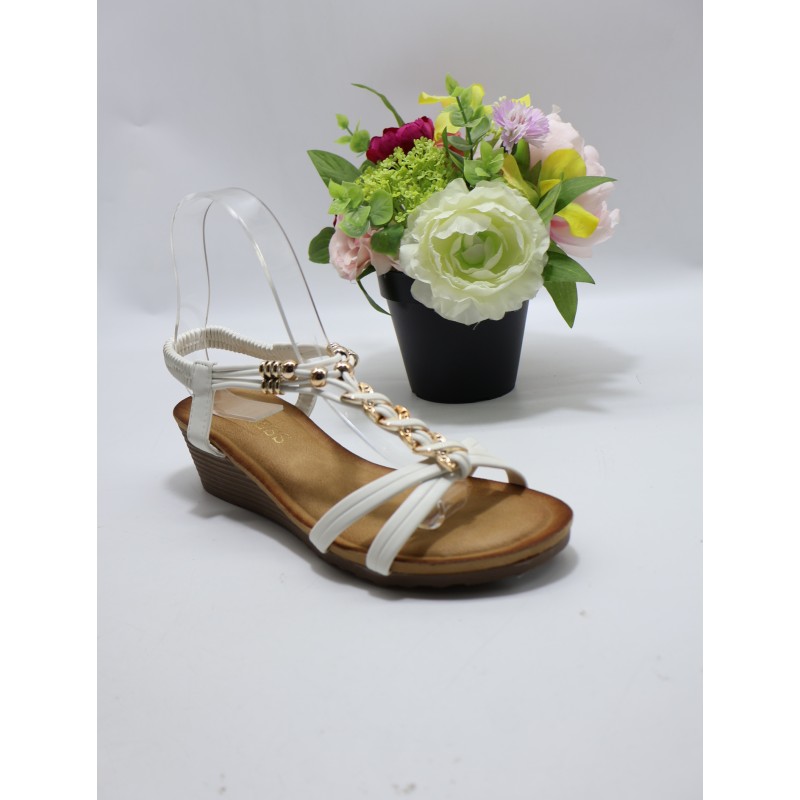 SANDAŁY DAMSKIE : size 36/41 ( 12 par/paczka ). Kolor jak na zdzięciu
