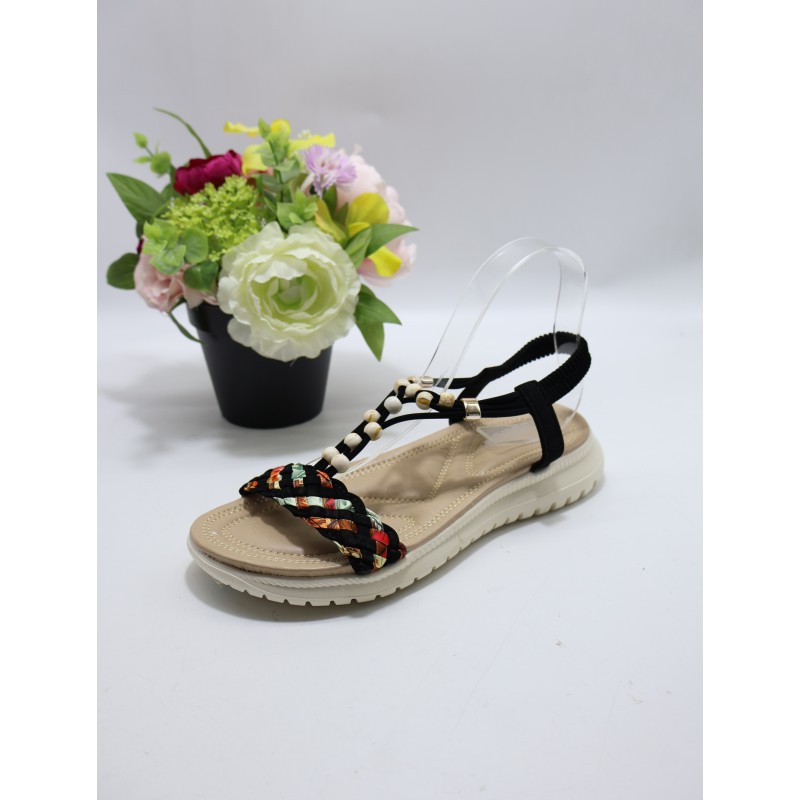 SANDAŁY DAMSKIE : size 36/41 ( 12 par/paczka ). Kolor jak na zdzięciu