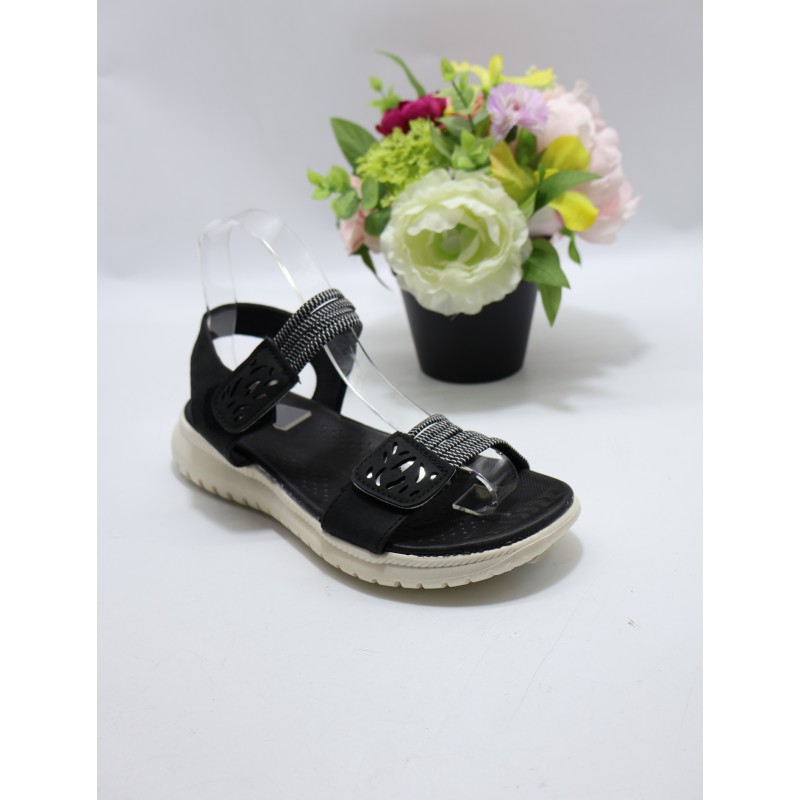 SANDAŁY DAMSKIE : size 36/41 ( 12 par/paczka ). Kolor jak na zdzięciu
