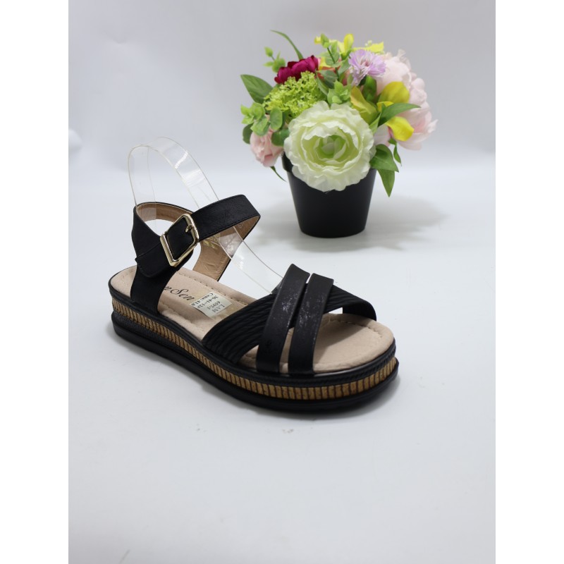 SANDAŁY DAMSKIE. Size: 36/41 ( 12 par/paczka) Kolor jak na zdzięciu