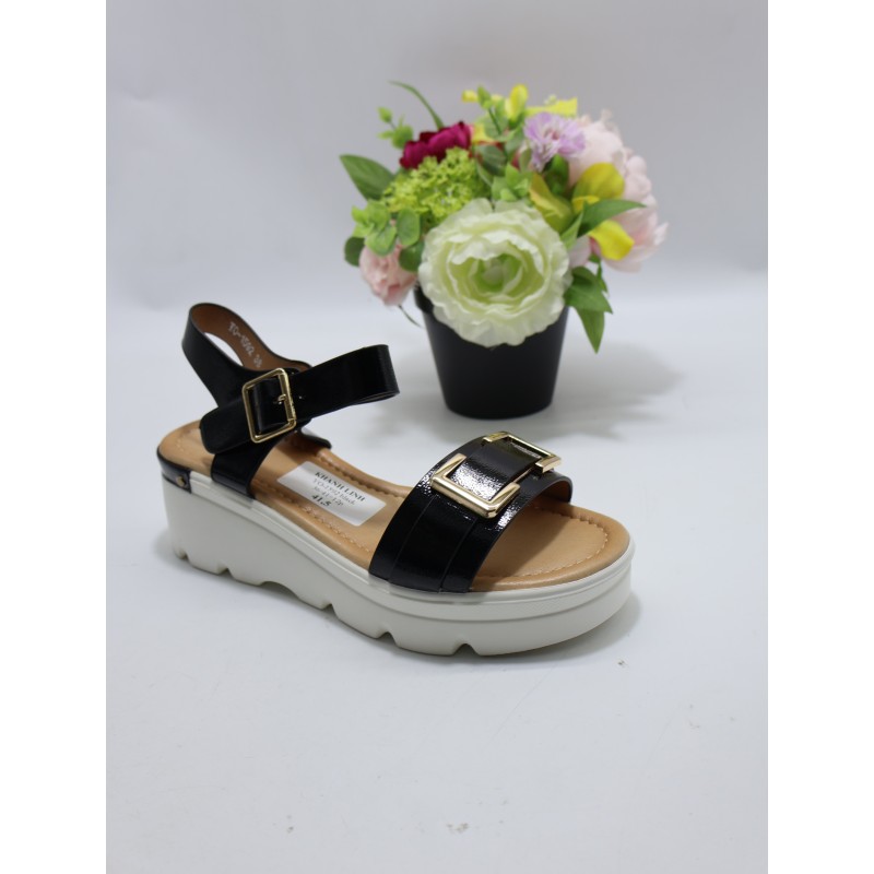 SANDAŁY DAMSKIE. Size: 36/41 ( 12 par/paczka) Kolor jak na zdzięciu