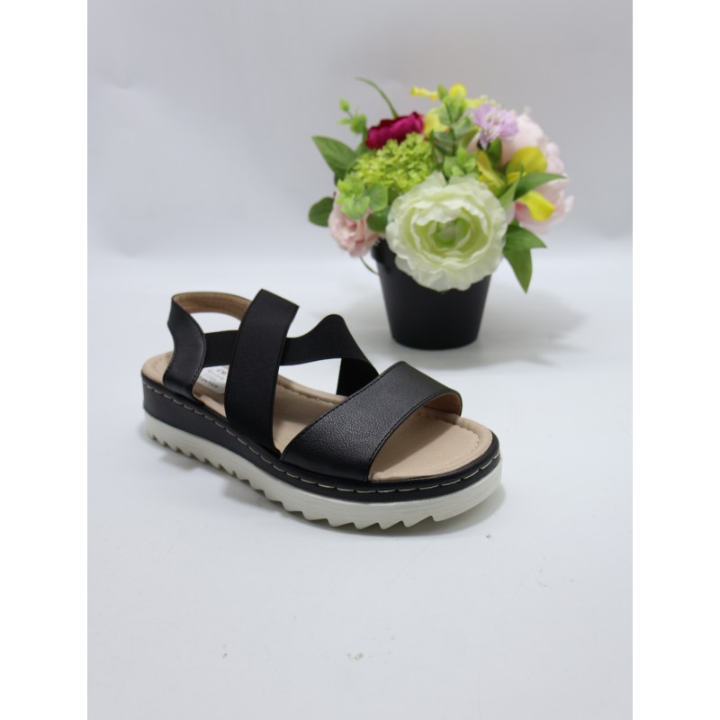 SANDAŁY DAMSKIE. Size: 36/41 ( 12 par/paczka) Kolor jak na zdzięciu