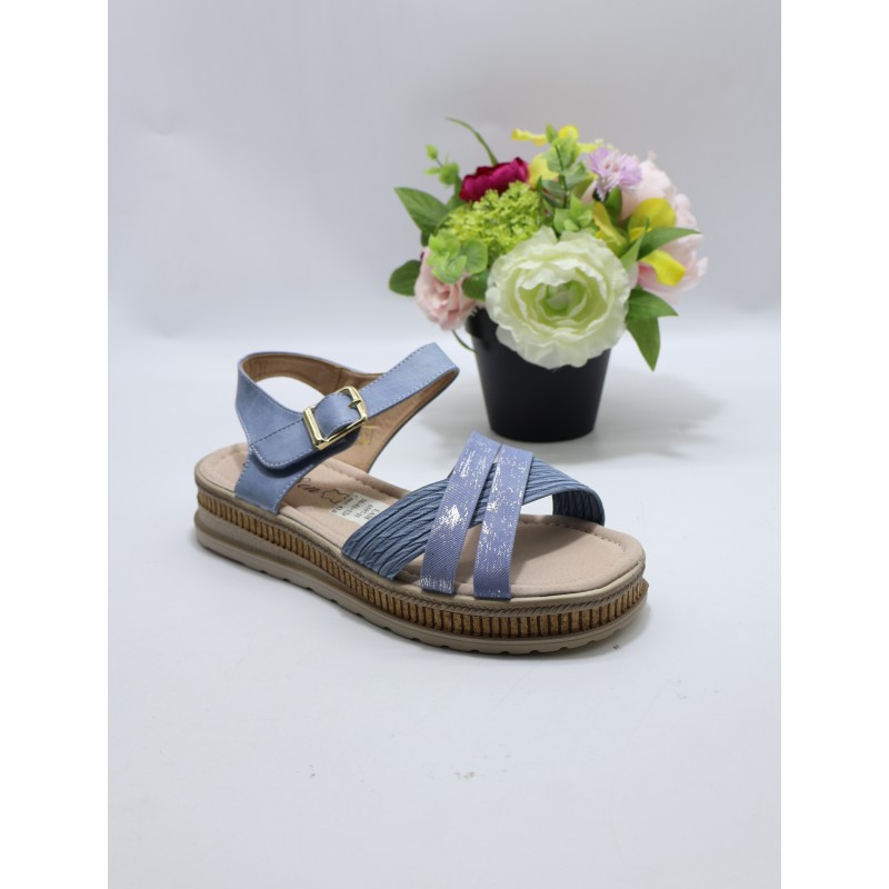 SANDAŁY DAMSKIE. Size: 36/41 ( 12 par/paczka) Kolor jak na zdzięciu