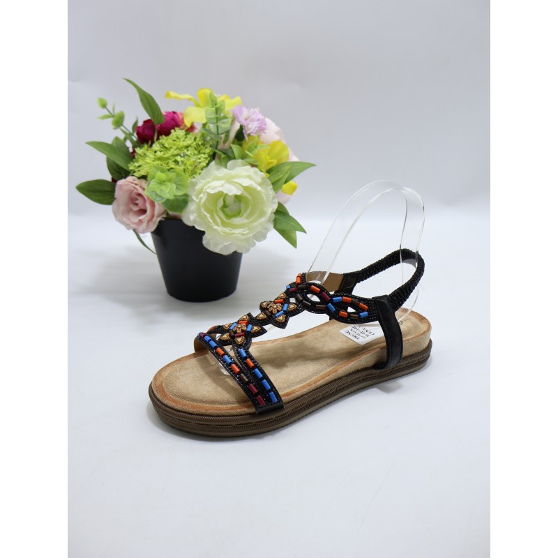 SANDAŁY DAMSKIE. Size: 36/41 (12 par/paczka) Kolor jak na zdzięciu