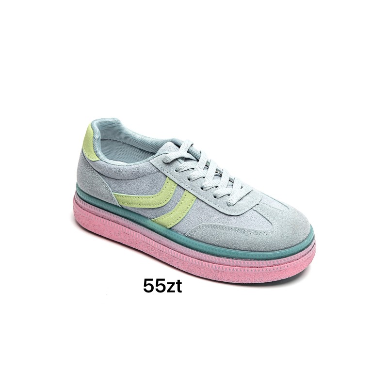 Buty Sportowe Damskie (36-41,12par)Kolor Jak na zdzięciu