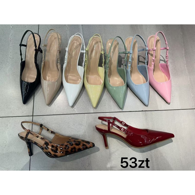 Buty Czołenka Damskie (36-41, 12par) Kolor Jak na zdzięciu