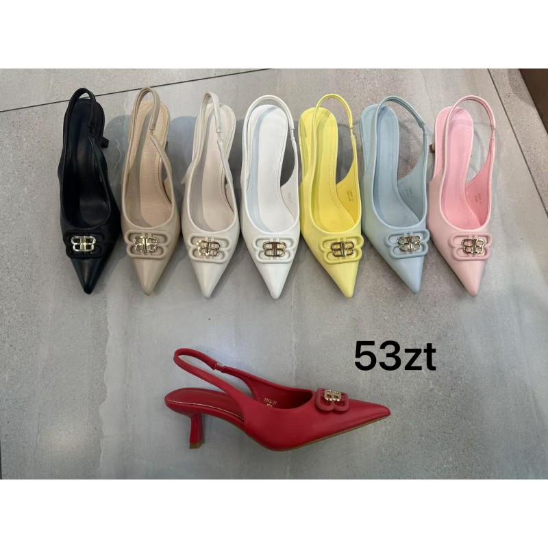 Buty Czołenka Damskie (36-41, 12par) Kolor Jak na zdzięciu