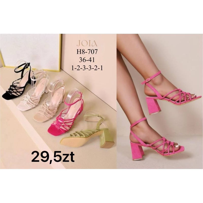 Buty Sandały Damskie (36-41,12par)Kolor Jak na zdzięciu