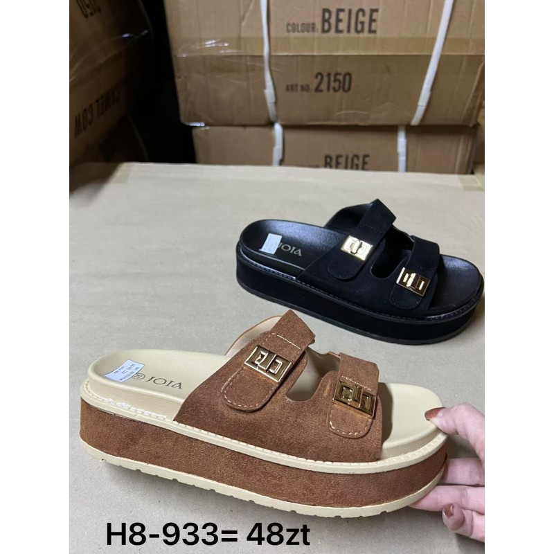 Buty Klapki Damskie (36-41,12par)Kolor Jak na zdzięciu