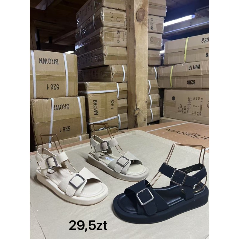 Buty Sandały Damskie (36-41,12par)Kolor Jak na zdzięciu