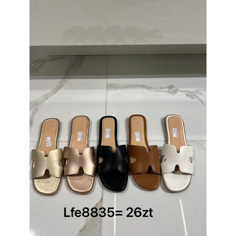 Buty Klapki Damskie (36-41,12par)Kolor Jak na zdzięciu