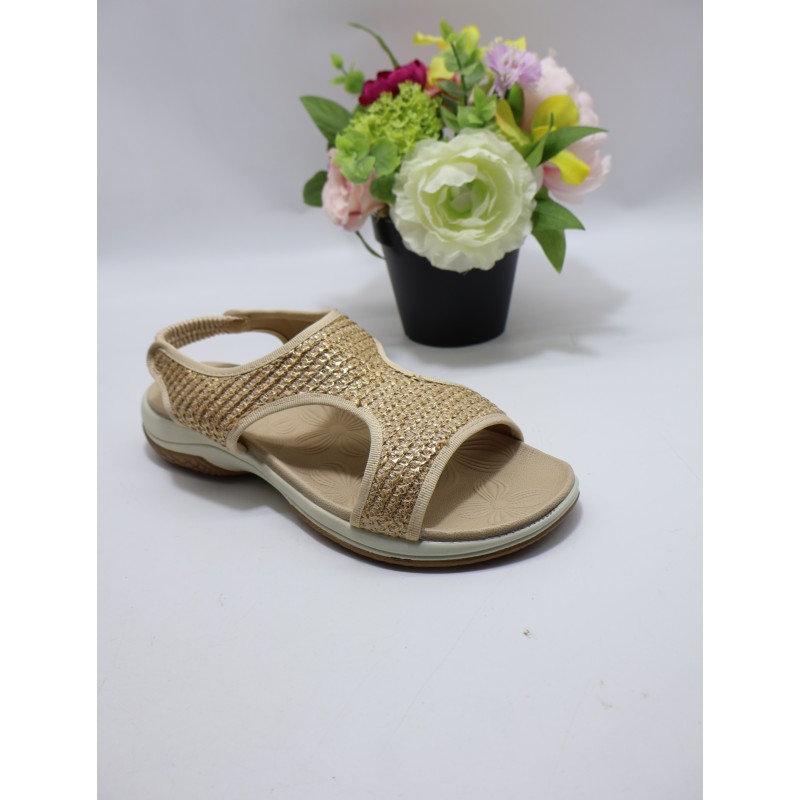 SANDAŁY DAMSKIE. Size: 36/41 ( 12 par/paczka) Kolor jak na zdzięciu