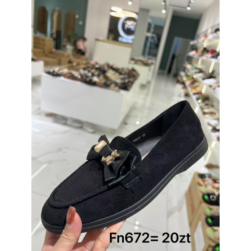 Buty Półbuty Damskie (36-41,12par)Kolor Jak na zdzięciu