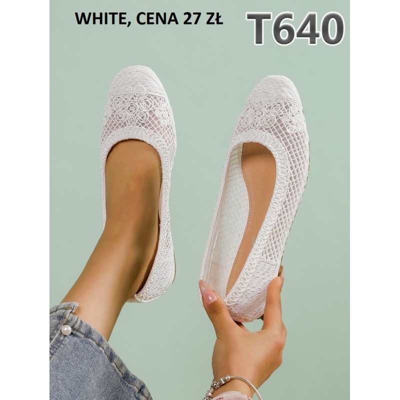Buty Półbuty Damskie (36-41,12par)Kolor Jak na zdzięciu
