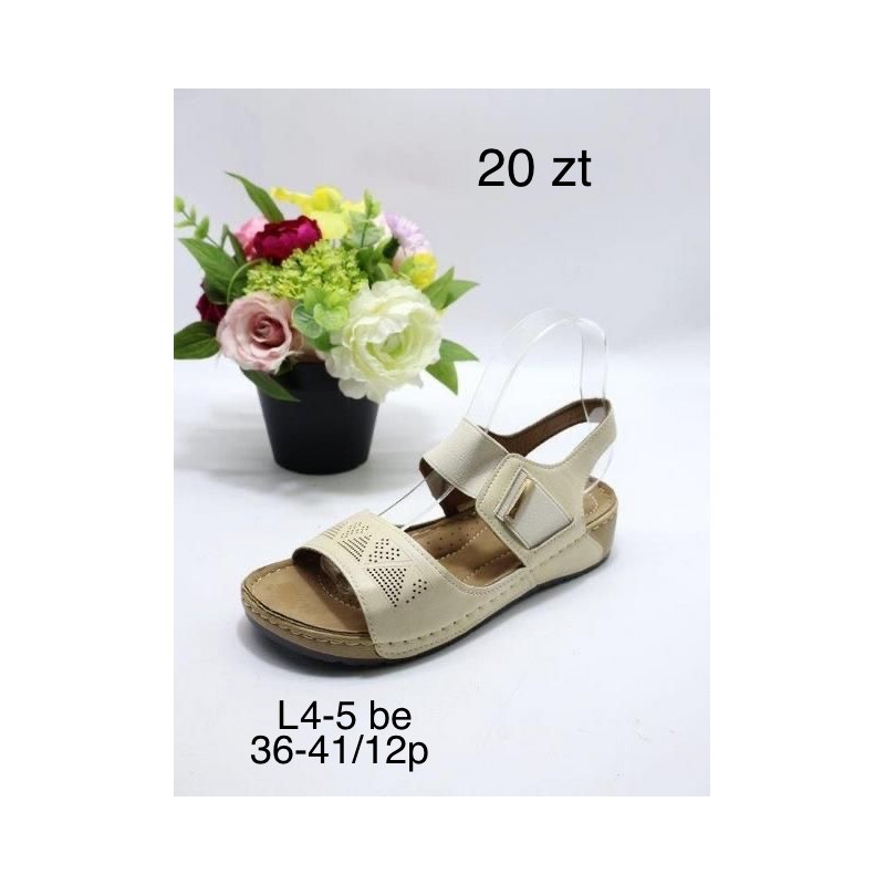 Sandały Damskie. size 36-41 (12par/paczka) Kolor Jak na zdzięciu