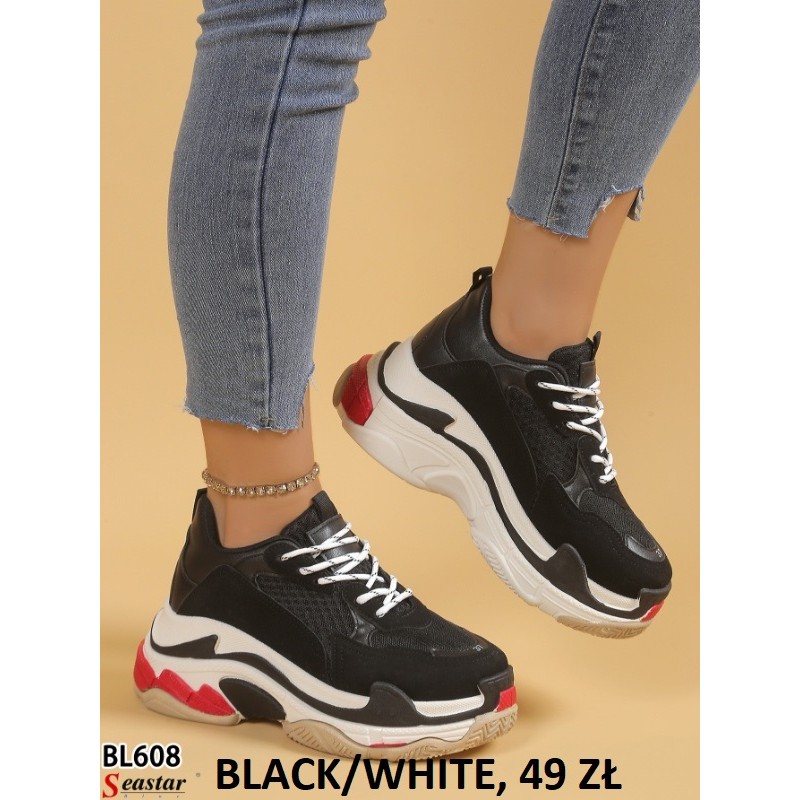 Buty Sportowe Damskie (36-41,12par)Kolor Jak na zdzięciu