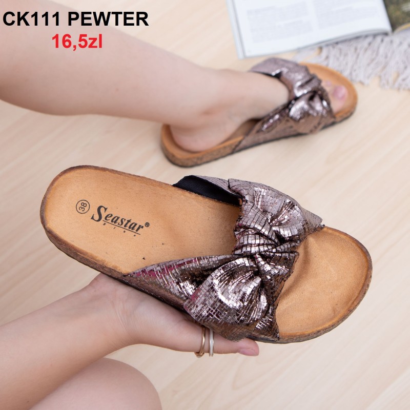 Buty Klapki Damskie (36-41,12par)Kolor Jak na zdzięciu